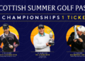 Experience three world class championships with the new Scottish Summer Golf Pass