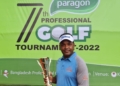 Siddikur Champion in 7th Paragon Professional Golf Tournament 2022