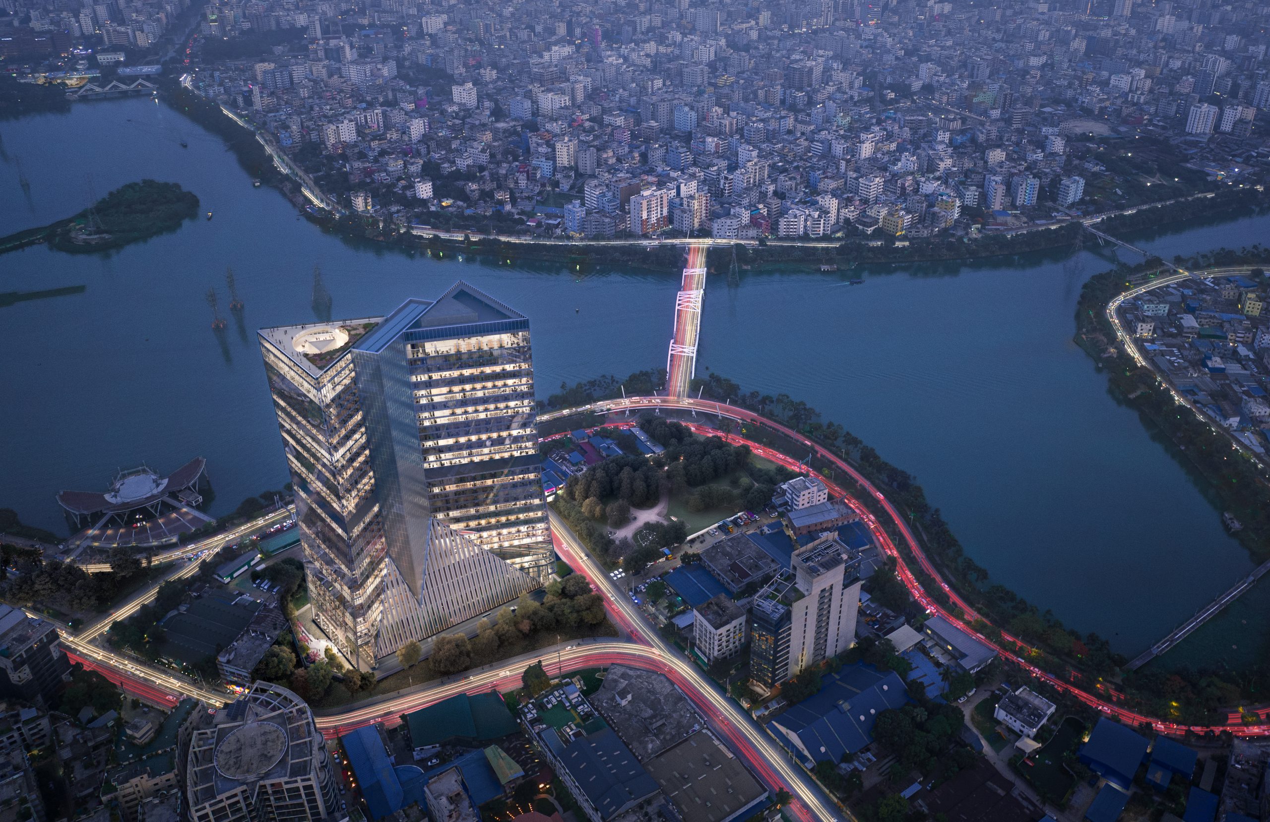 Shanta launches the city’s next iconic landmark “Dhaka Tower”