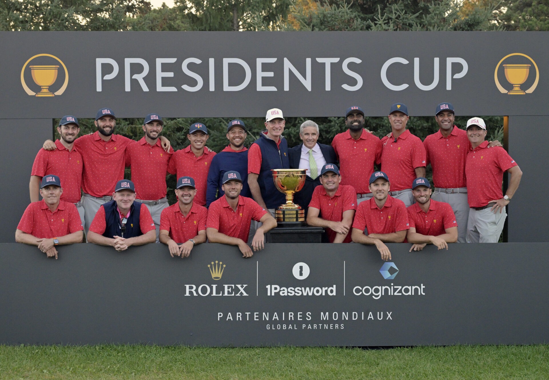 the Presidents Cup for the United States