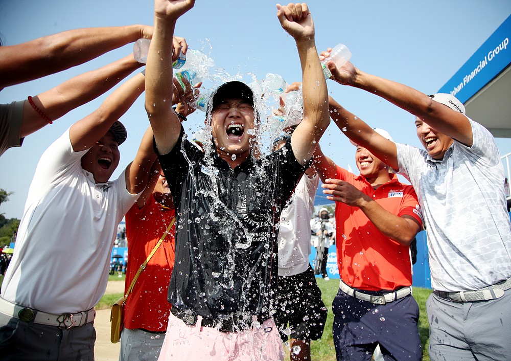 Kensei Hirata won the 40th Shinhan Donghae Open today