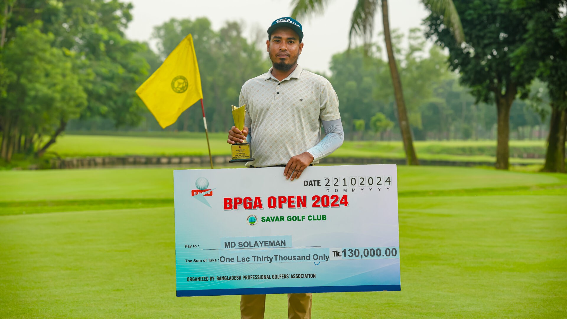 Md Shahab Uddin Win at BPGA Open 2024