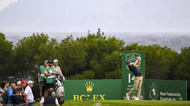 Golfer Leads Rolex Challenge Tour Grand Final