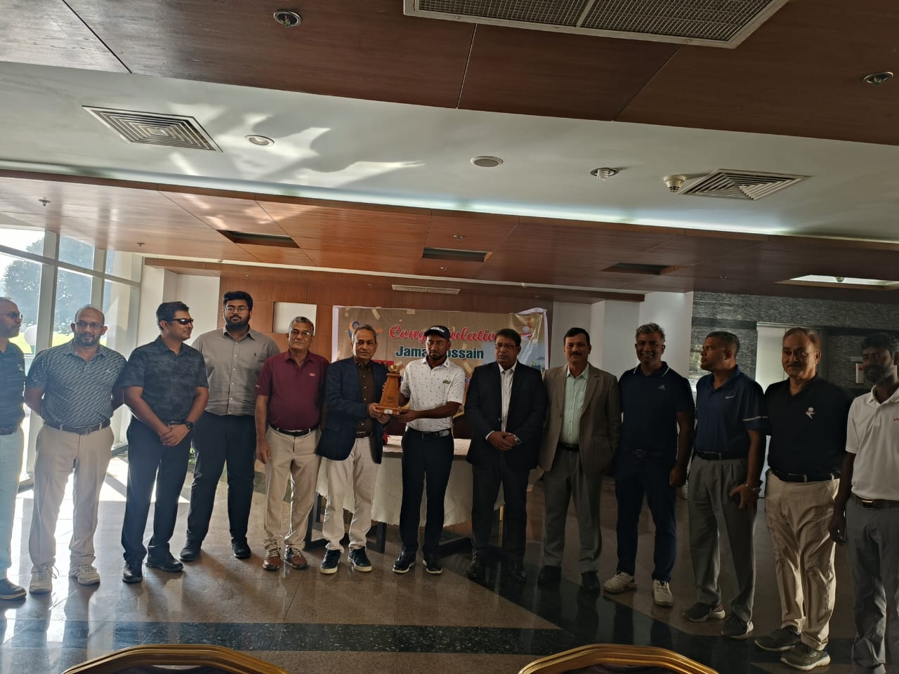 Golfer Jamal Hossain Honored By The BPGA