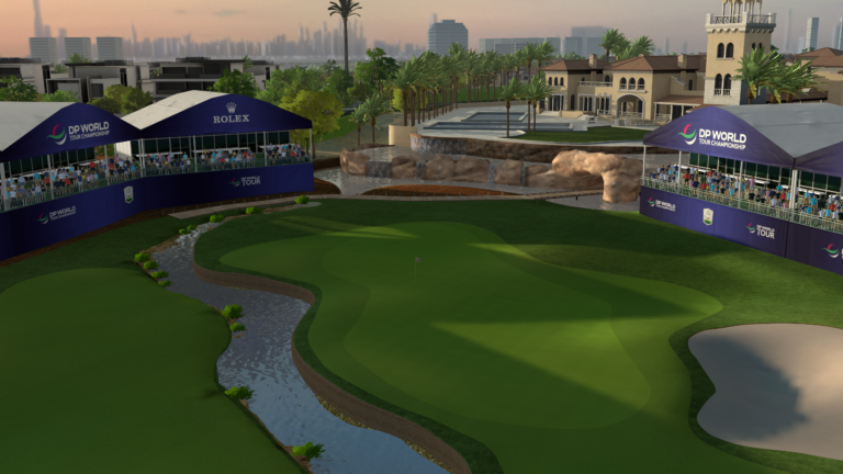 feature Jumeirah Golf Estates in VR