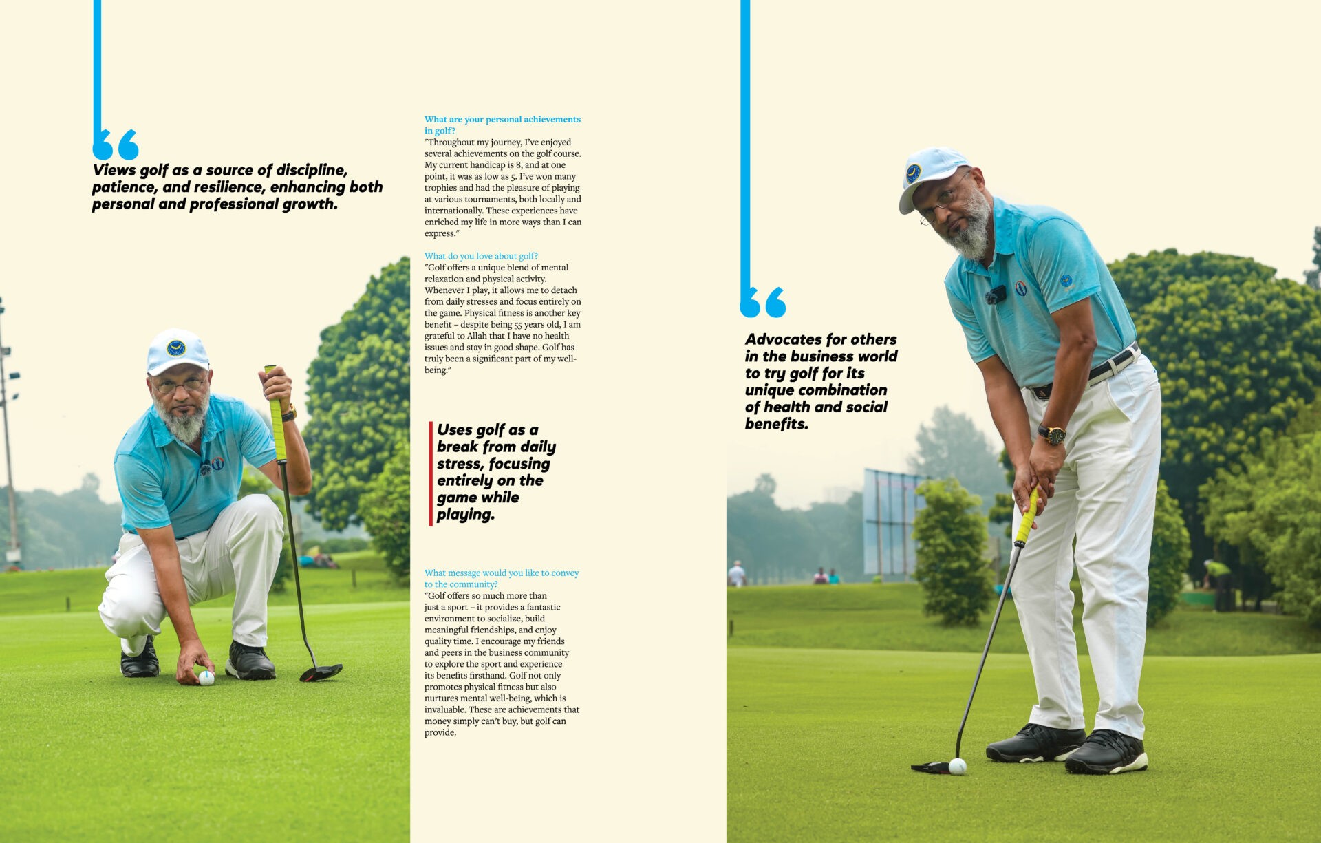 From Garments to Greens: Anowar Sajjad Lepon’s Golf Journey