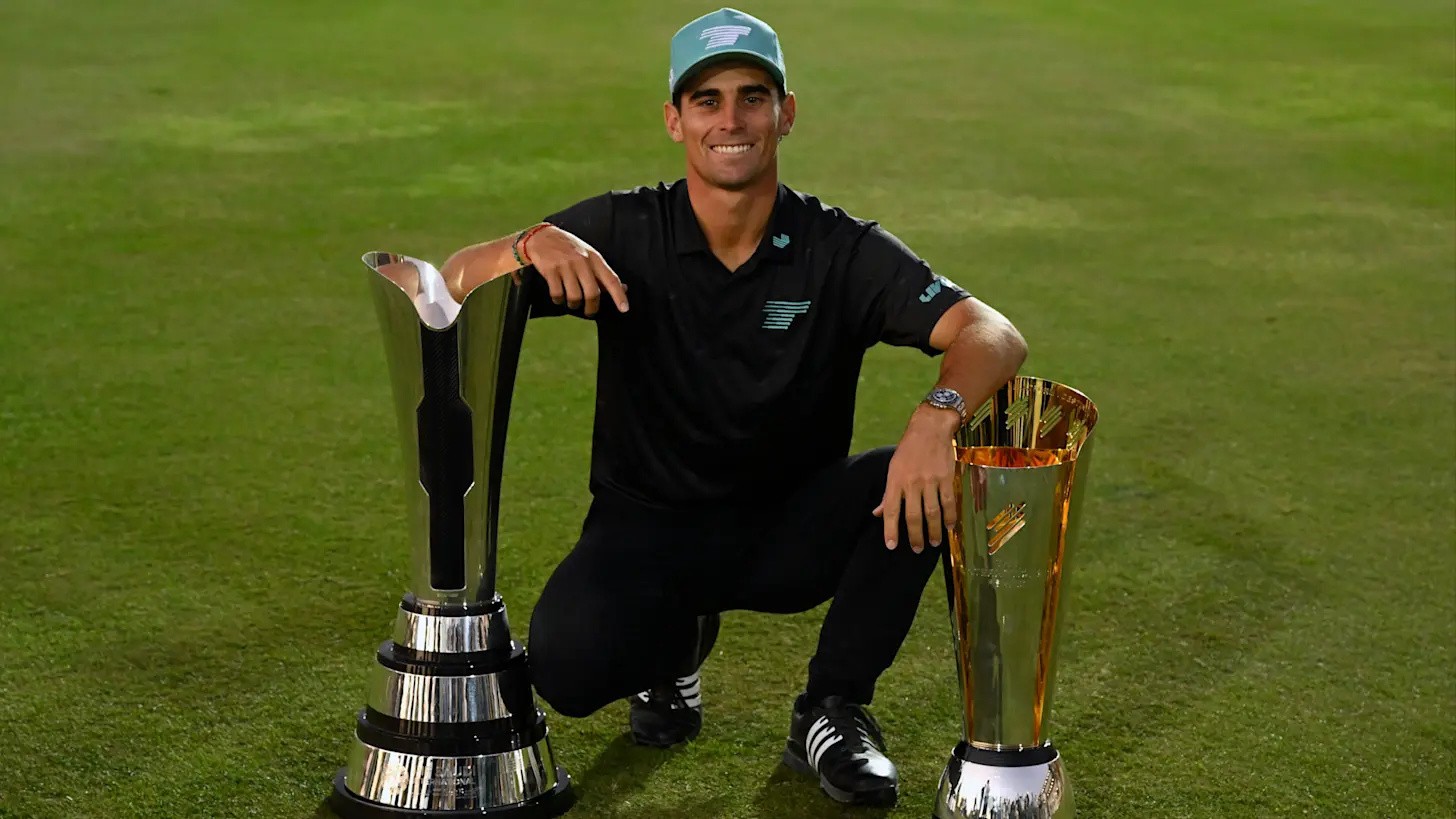 Joaquín Niemann wins the Saudi International title in a playoff