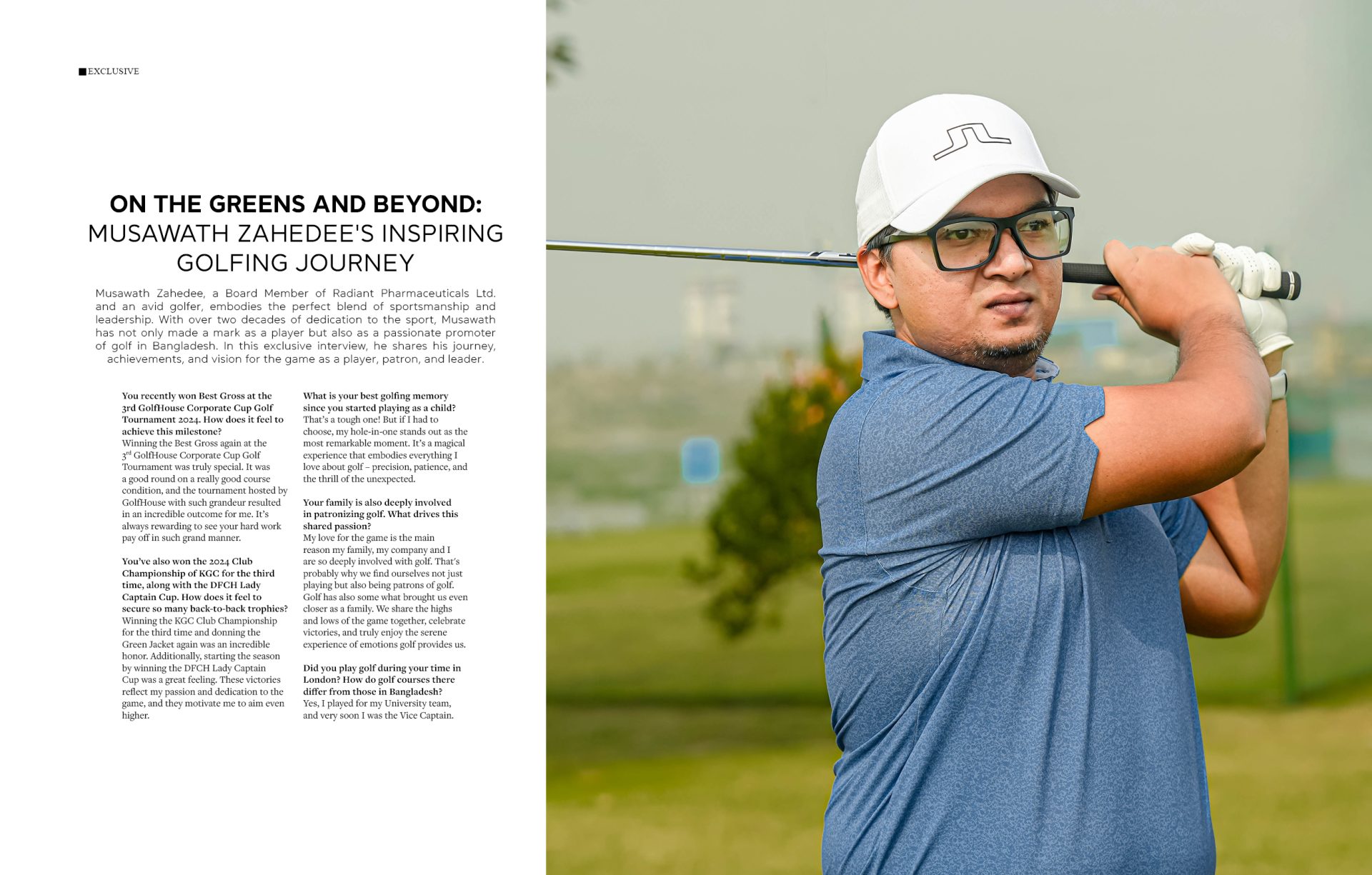 Inspiring Golfing Journey