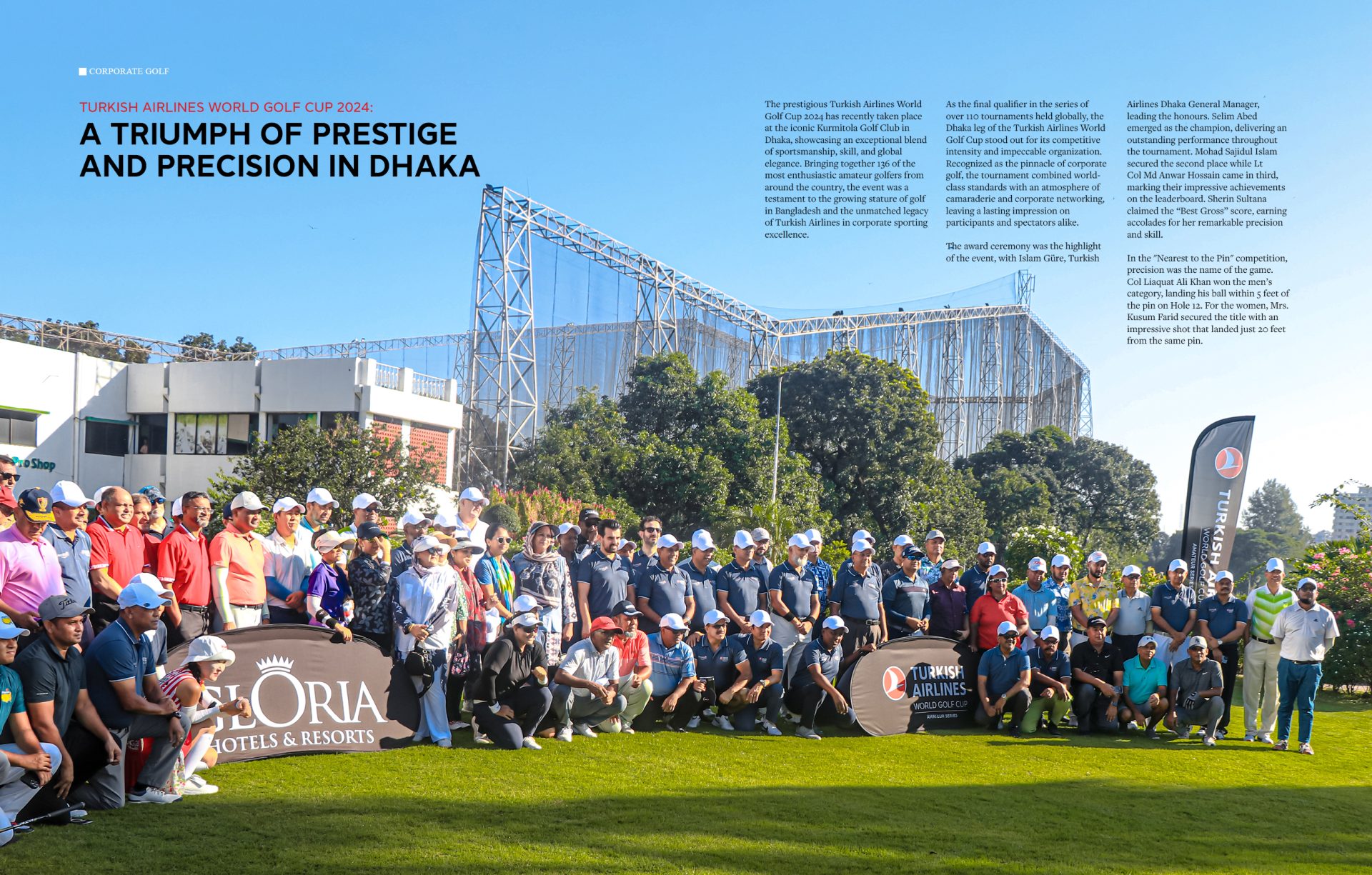 Turkish Airlines World Golf Cup 2024: A Triumph of Prestige and Precision in Dhaka