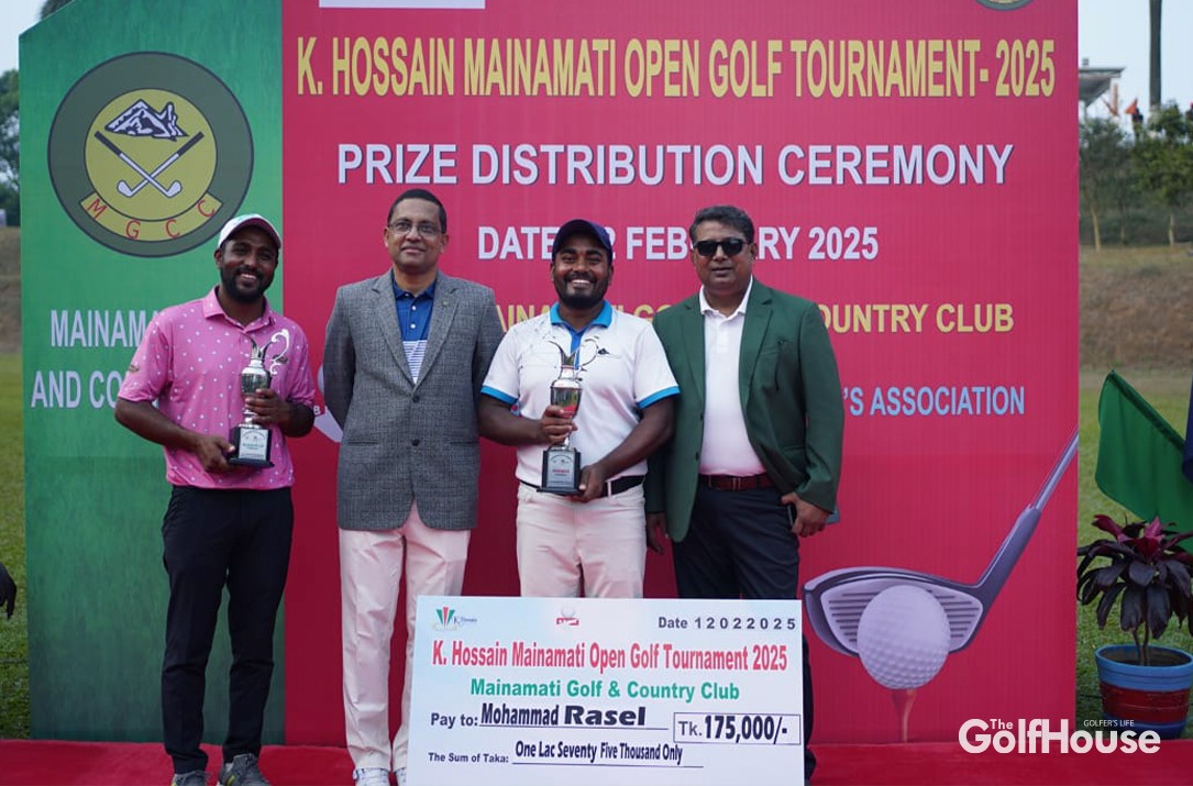 Mohammad Rasel Wins K. Hossain Mainamati Open Golf Tournament